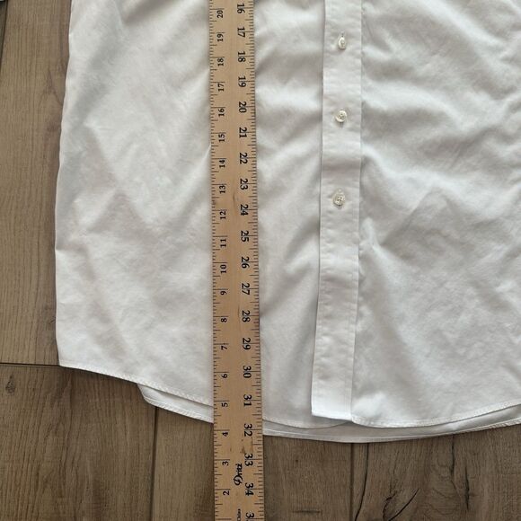 Roundtree & Yorke Gold Label Shirt Mens 16/34 Regular Button Down Dress Formal - Picture 3 of 12